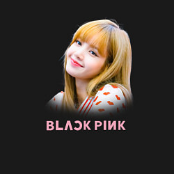 Свитшот хлопковый мужской Lisa Blackpink, цвет: черный — фото 2