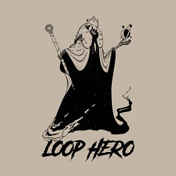 Свитшот хлопковый мужской Lich - Loop Hero, цвет: миндальный — фото 2