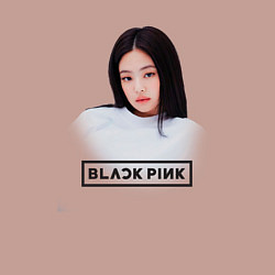 Свитшот хлопковый мужской Jennie Kim Blackpink, цвет: пыльно-розовый — фото 2