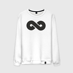 Мужской свитшот Number 008 - бесконечность