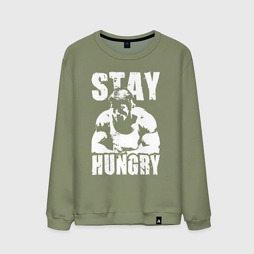 Мужской свитшот Arnold motivation / Авокадо – фото 1