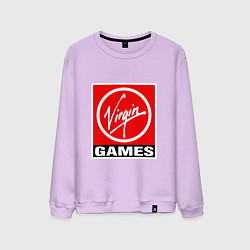 Мужской свитшот Virgin games logo