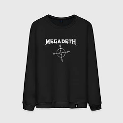 Свитшот хлопковый мужской Megadeth: Cryptic Writings, цвет: черный