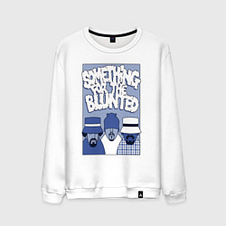 Свитшот хлопковый мужской Cypress hill - blunted, цвет: белый