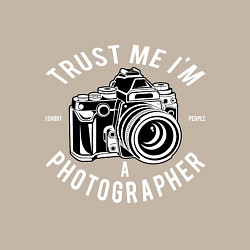 Свитшот хлопковый мужской Photographer, цвет: миндальный — фото 2