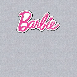 Свитшот хлопковый мужской Barbie title, цвет: меланж — фото 2