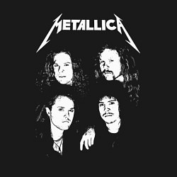 Свитшот хлопковый мужской Metallica band, цвет: черный — фото 2