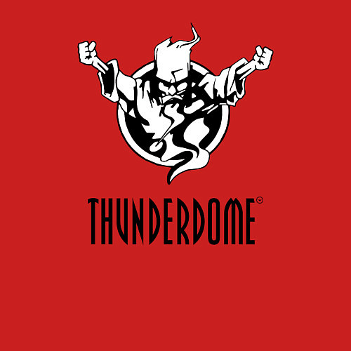 Мужской свитшот Thunderdome v 2 / Красный – фото 3