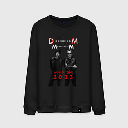 Свитшот хлопковый мужской Depeche Mode 2023 Memento Mori - Dave & Martin 04, цвет: черный