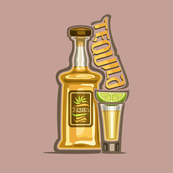 Свитшот хлопковый мужской Текила с лаймом, цвет: пыльно-розовый — фото 2