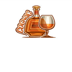 Свитшот хлопковый мужской Коньяк, цвет: белый — фото 2