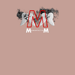 Свитшот хлопковый мужской Depeche Mode - Memento Mori Angels, цвет: пыльно-розовый — фото 2