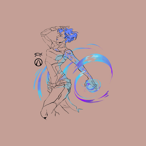 Мужской свитшот Майя Borderlands / Пыльно-розовый – фото 3