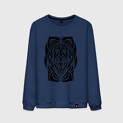Мужской свитшот Tribal Abstract Mask