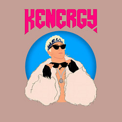 Свитшот хлопковый мужской Кен и Барби, цвет: пыльно-розовый — фото 2