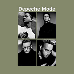 Свитшот хлопковый мужской Depeche Mode Violator 2, цвет: авокадо — фото 2