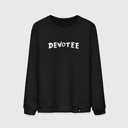 Свитшот хлопковый мужской Depeche Mode - Devotee Mode, цвет: черный