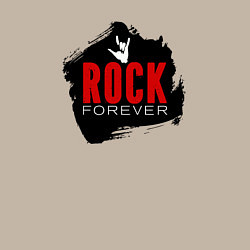 Свитшот хлопковый мужской Rock forever, цвет: миндальный — фото 2