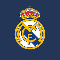 Свитшот хлопковый мужской Real madrid fc sport, цвет: тёмно-синий — фото 2
