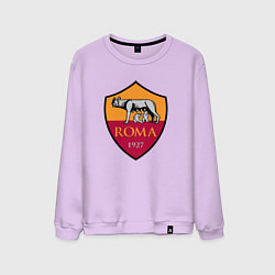 Свитшот хлопковый мужской Roma sport fc, цвет: лаванда
