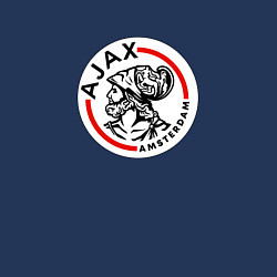 Свитшот хлопковый мужской Ajax fk club, цвет: тёмно-синий — фото 2