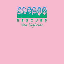 Свитшот хлопковый мужской Foo Fighters: Rescued, цвет: светло-розовый — фото 2