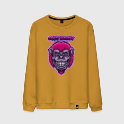 Мужской свитшот Purple crazy monkey