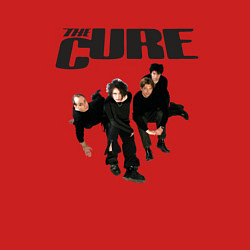 Свитшот хлопковый мужской The Cure - A Band from UK, цвет: красный — фото 2