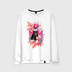 Свитшот хлопковый мужской Sherry Barnett, цвет: белый