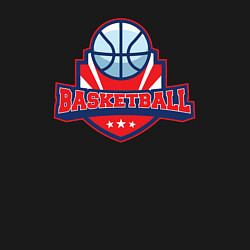 Свитшот хлопковый мужской Basketball game, цвет: черный — фото 2