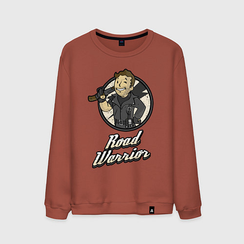 Мужской свитшот Vault mad Max / Кирпичный – фото 1