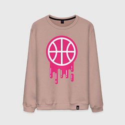 Мужской свитшот Pink basketball