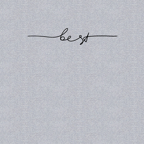Мужской свитшот Бест линия / Меланж – фото 3