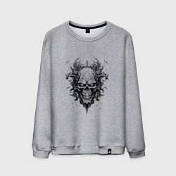 Мужской свитшот Демонический черепок