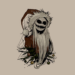 Свитшот хлопковый мужской Джек Скеллингтон, цвет: миндальный — фото 2