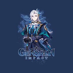 Свитшот хлопковый мужской Судья Нёвиллет, цвет: тёмно-синий — фото 2