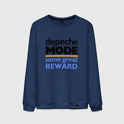 Свитшот хлопковый мужской Depeche Mode - Some Great Reward, цвет: тёмно-синий