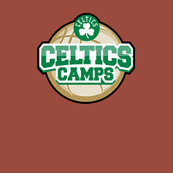 Свитшот хлопковый мужской Celtics camps, цвет: кирпичный — фото 2