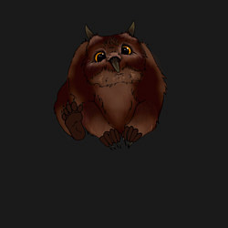 Свитшот хлопковый мужской Детеныш Медвесыча, цвет: черный — фото 2