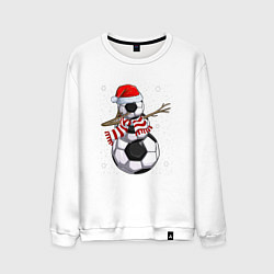 Мужской свитшот Soccer snowman