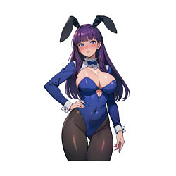 Свитшот хлопковый мужской Ферн зайчик, цвет: белый — фото 2