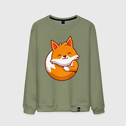 Мужской свитшот Orange fox