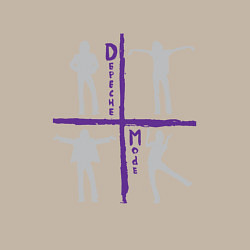 Свитшот хлопковый мужской Songs of Faith and Devotion Depeche Mode, цвет: миндальный — фото 2