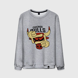 Мужской свитшот Bulls logo with hands