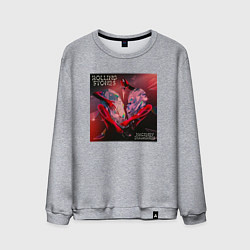 Свитшот хлопковый мужской Hackney Diamonds - The Rolling Stones, цвет: меланж