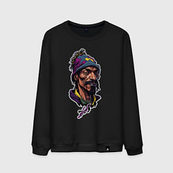 Мужской свитшот Snoop dogg head