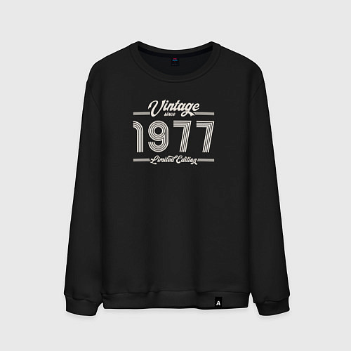 Мужской свитшот Лимитированный выпуск 1977 / Черный – фото 1