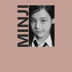 Свитшот хлопковый мужской Minji k-star, цвет: пыльно-розовый — фото 2