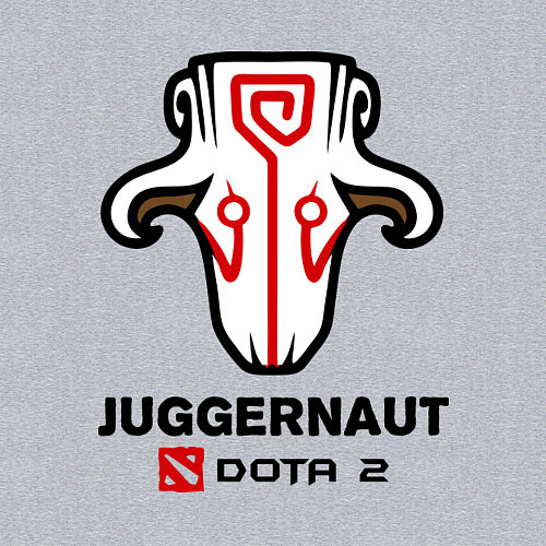 Мужской свитшот Juggernaut Dota 2 / Меланж – фото 3