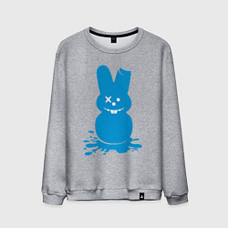 Свитшот хлопковый мужской Blue bunny, цвет: меланж